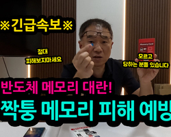 짝퉁 메모리 피해 예방