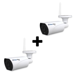 로보뷰EX 2세트 홈 IP 카메라 CCTV 6mm 홈캠 200만화소 WHEX+2