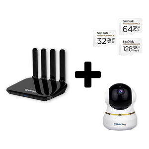 로보뷰4G LTE + 3(화이트) + SD카드(옵션선택해주세요)