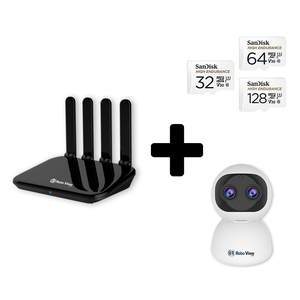  4(화이트) + 공유기 + SD카드(옵션선택해주세요)