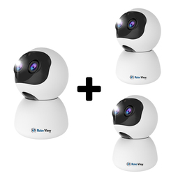 로보뷰4 3세트 홈 IP 카메라 CCTV 듀얼 홈캠 300만화소 WH4+3