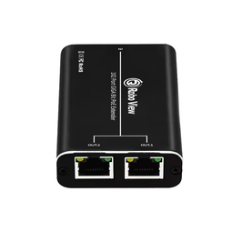 로보뷰POE-2 무전원 2포트 POE 스위치 익스텐더 리피터 기가비트 30W 