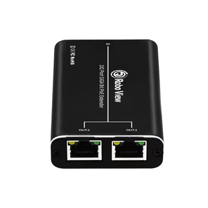 로보뷰POE-2 무전원 2포트 POE 스위치 익스텐더 리피터 기가비트 30W 