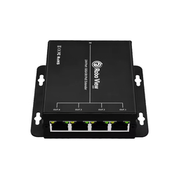 로보뷰POE-4 무전원 4포트 POE 스위치 익스텐더 리피터 기가비트 90W 